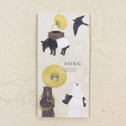 Cozyca Ippitsusen Letter Pad - Song - Ippitsusen