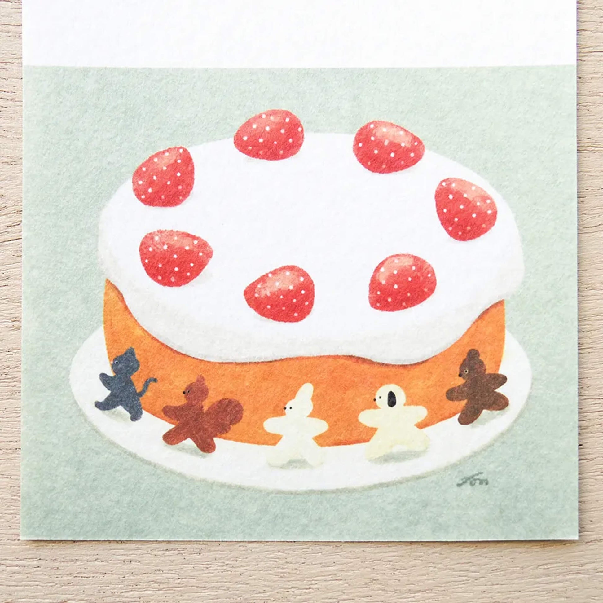 Cozyca Ippitsusen Letter Pad - Sweets - Ippitsusen