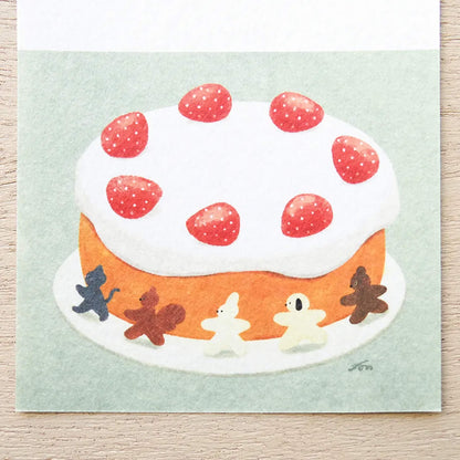 Cozyca Ippitsusen Letter Pad - Sweets - Ippitsusen