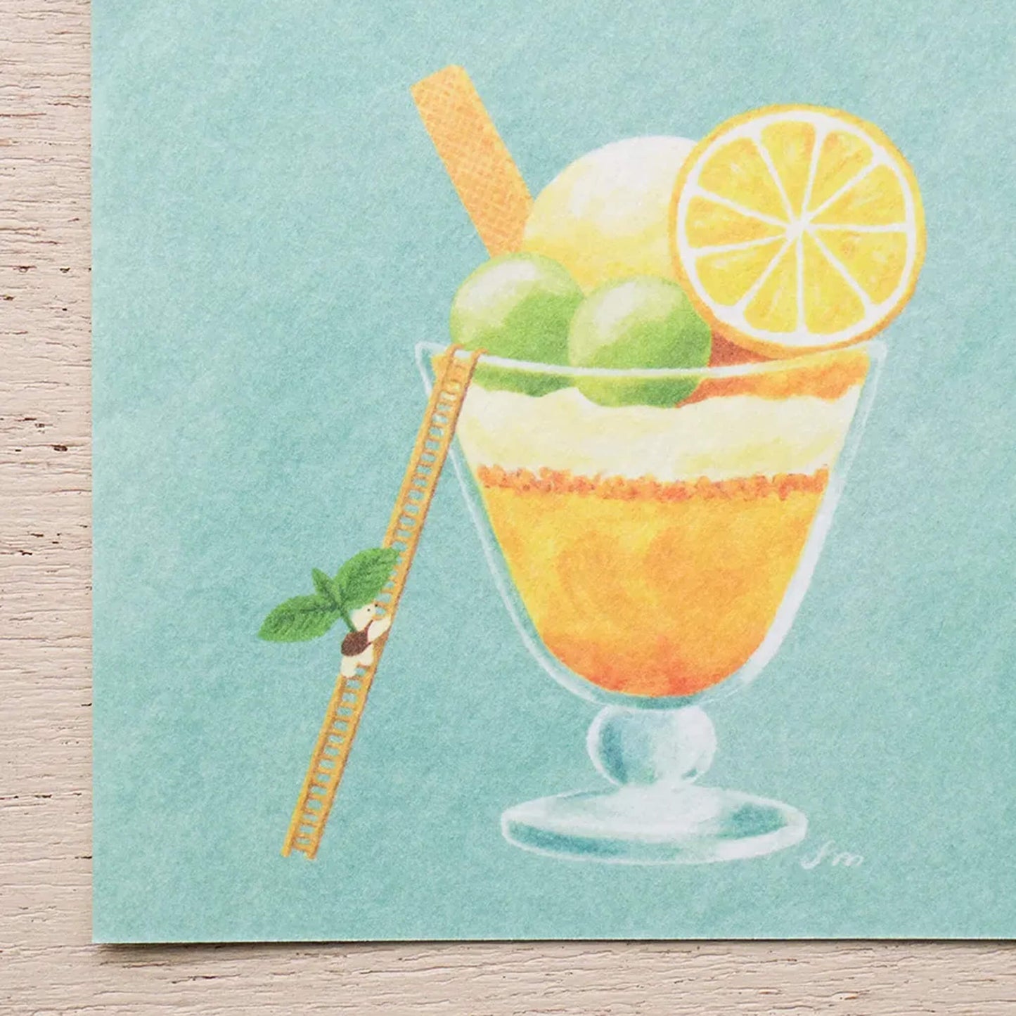 Cozyca Ippitsusen Letter Pad - Sweets - Ippitsusen
