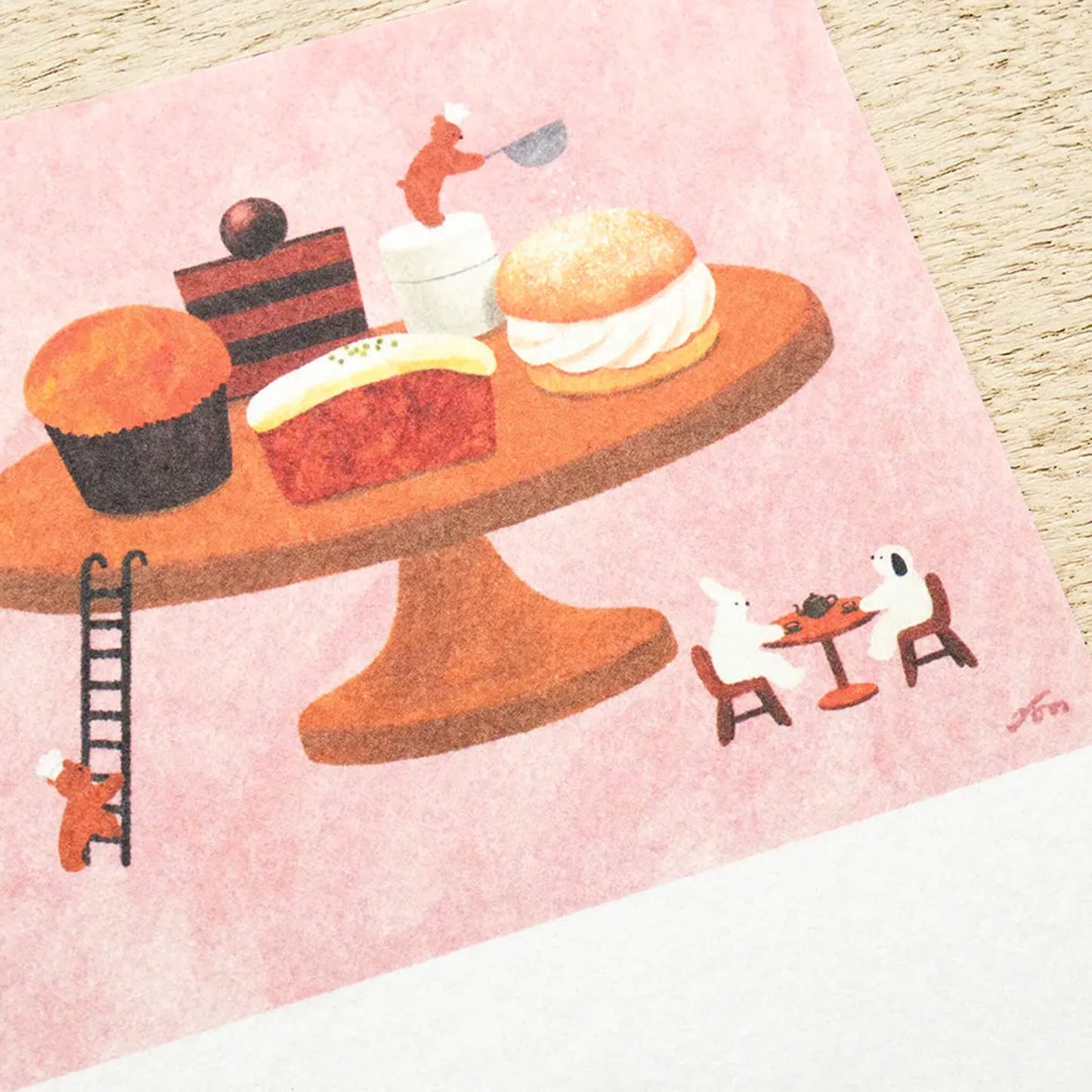 Cozyca Ippitsusen Letter Pad - Sweets - Ippitsusen