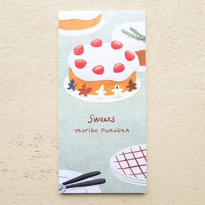 Cozyca Ippitsusen Letter Pad - Sweets - Ippitsusen