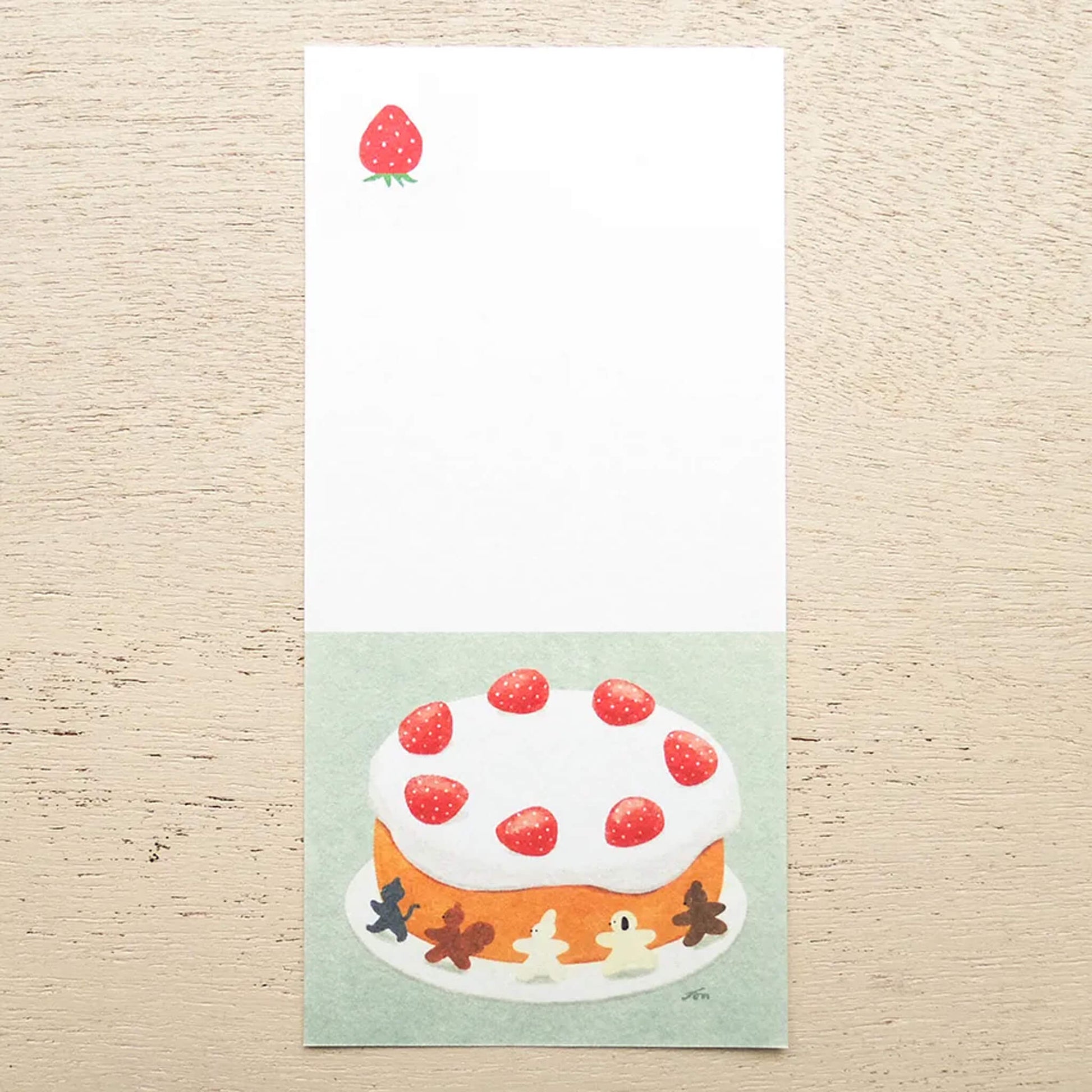 Cozyca Ippitsusen Letter Pad - Sweets - Ippitsusen