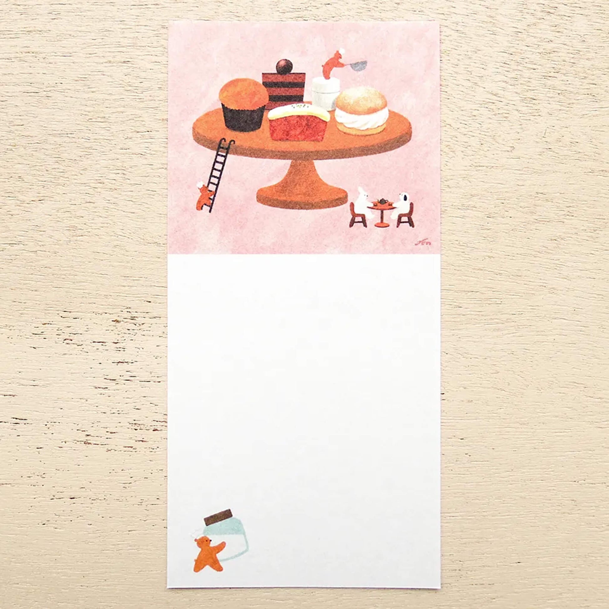 Cozyca Ippitsusen Letter Pad - Sweets - Ippitsusen