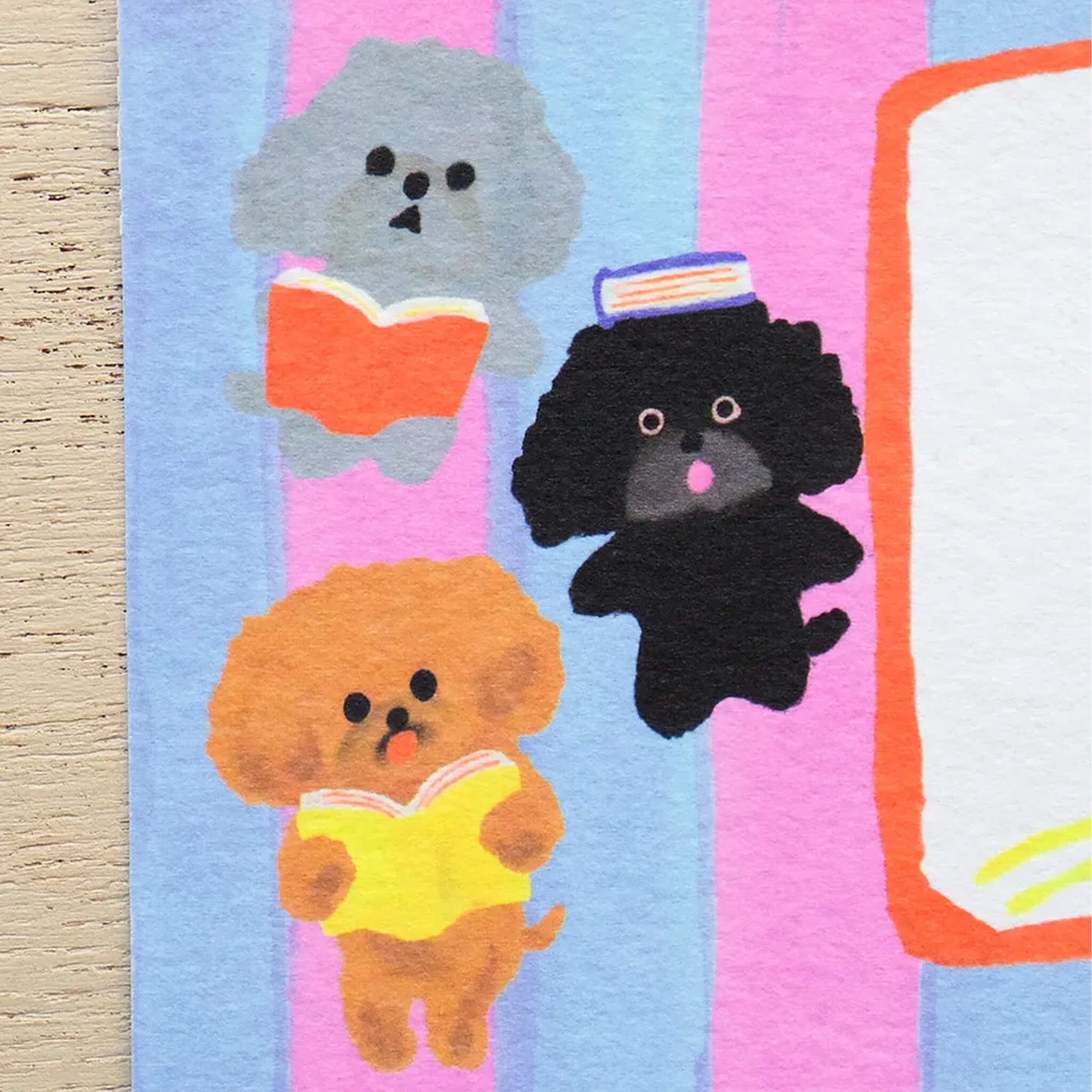 Cozyca Ippitsusen Letter Pad - The Good Dogs - Ippitsusen