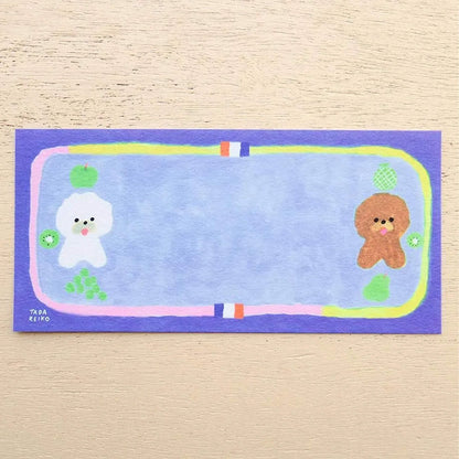 Cozyca Ippitsusen Letter Pad - The Good Dogs - Ippitsusen