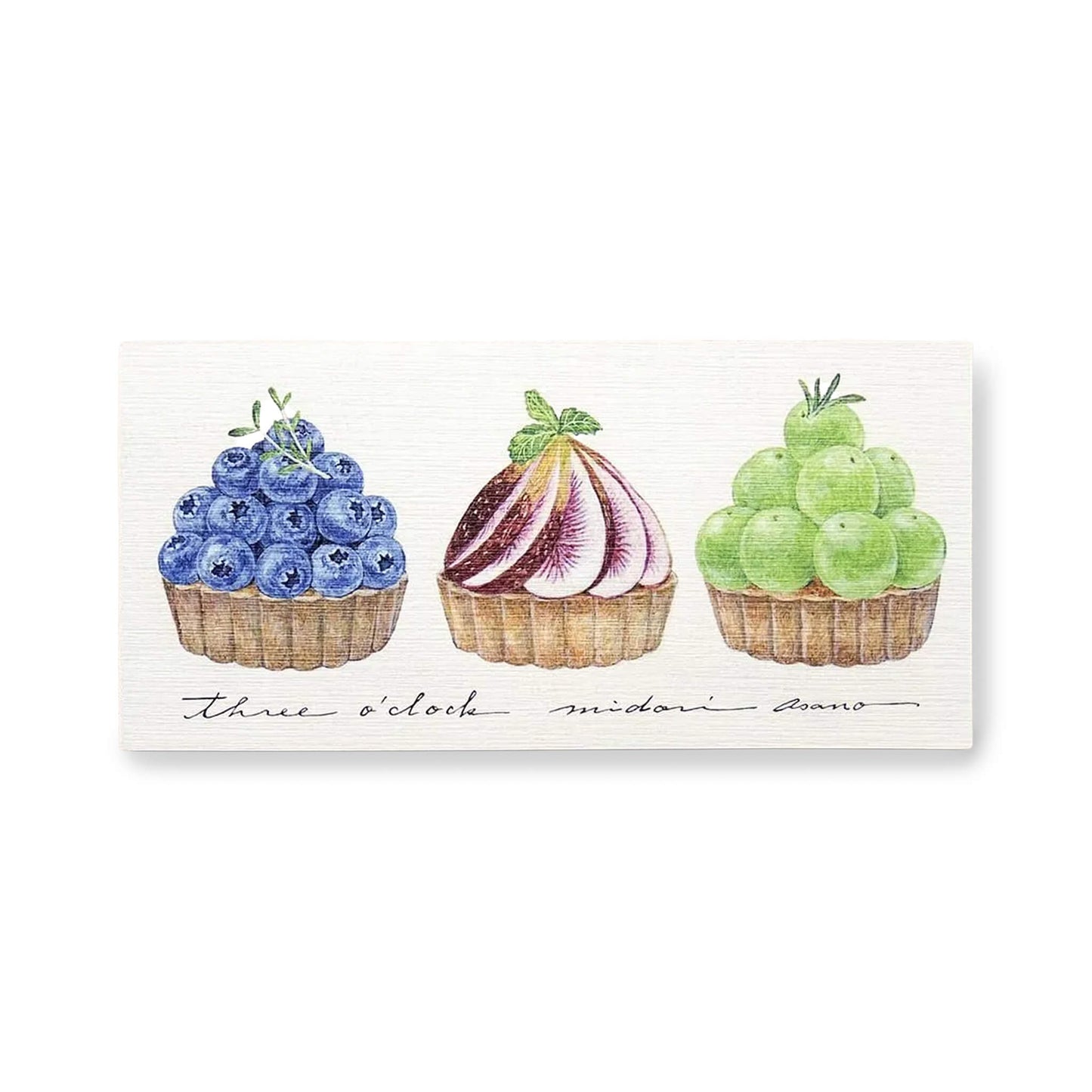 Cozyca Ippitsusen Letter Pad - Three O'clock - Ippitsusen