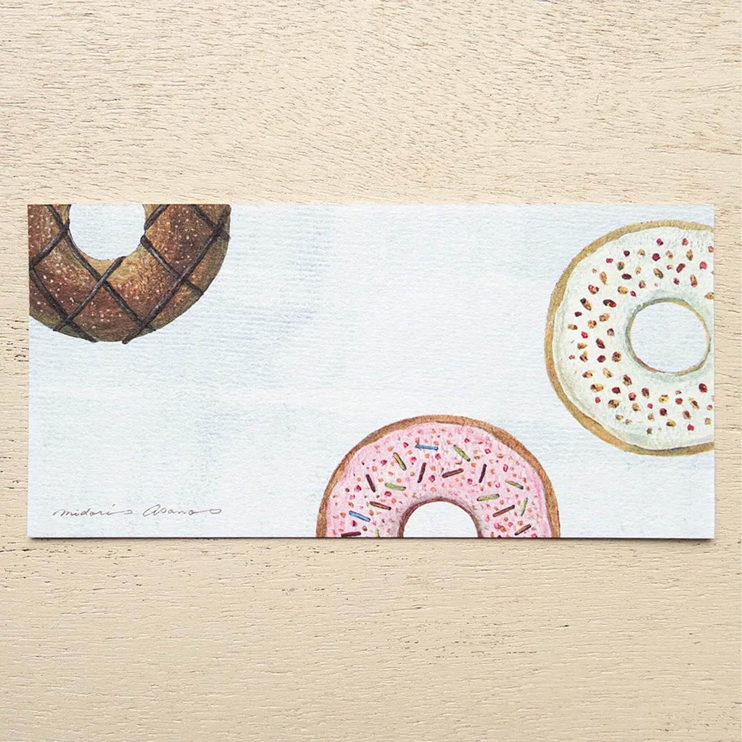 Cozyca Ippitsusen Letter Pad - Three O'clock - Ippitsusen