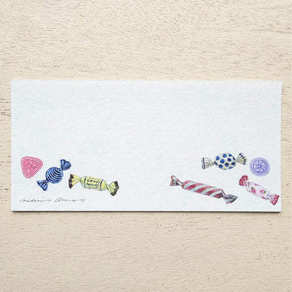 Cozyca Ippitsusen Letter Pad - Three O'clock - Ippitsusen
