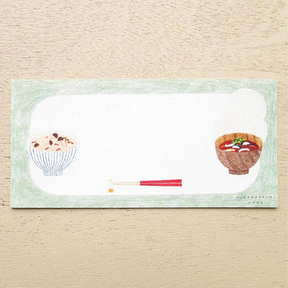 Cozyca Ippitsusen Letter Pad - WASHOKU - Ippitsusen