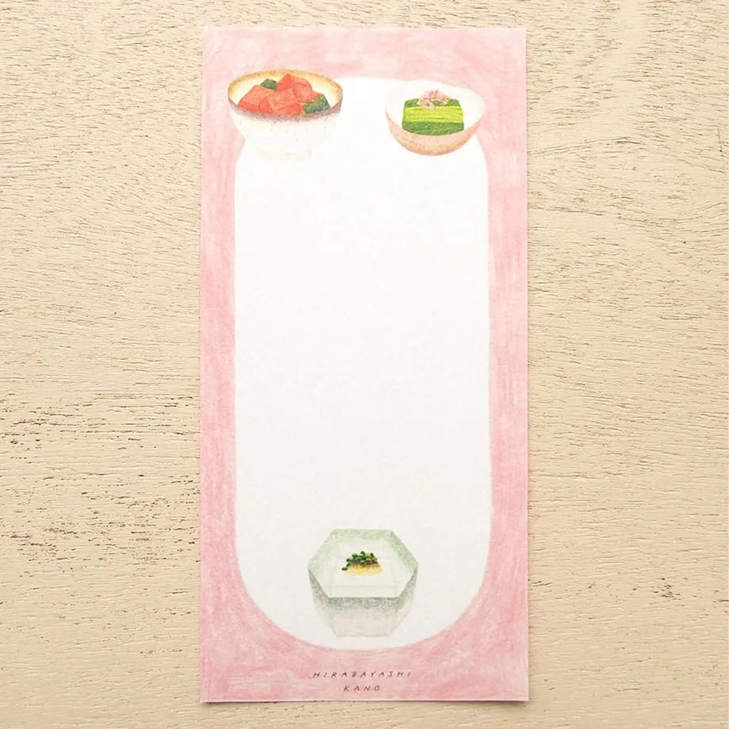 Cozyca Ippitsusen Letter Pad - WASHOKU - Ippitsusen