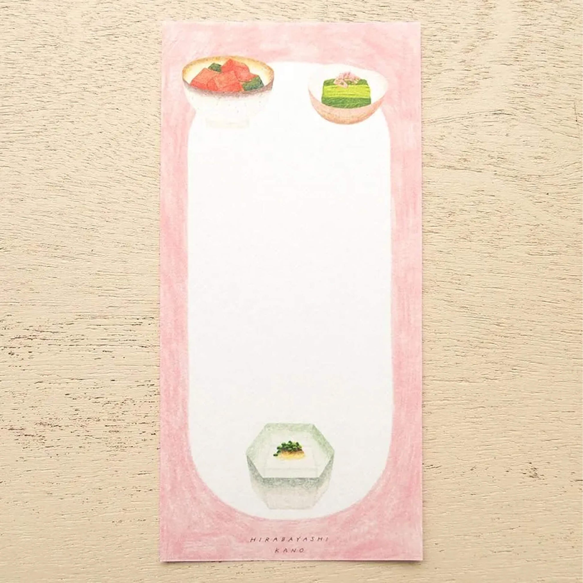 Cozyca Ippitsusen Letter Pad - WASHOKU - Ippitsusen