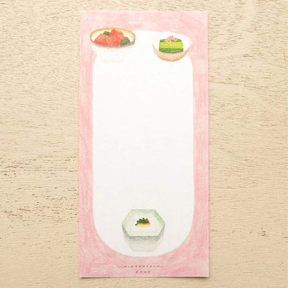 Cozyca Ippitsusen Letter Pad - WASHOKU - Ippitsusen