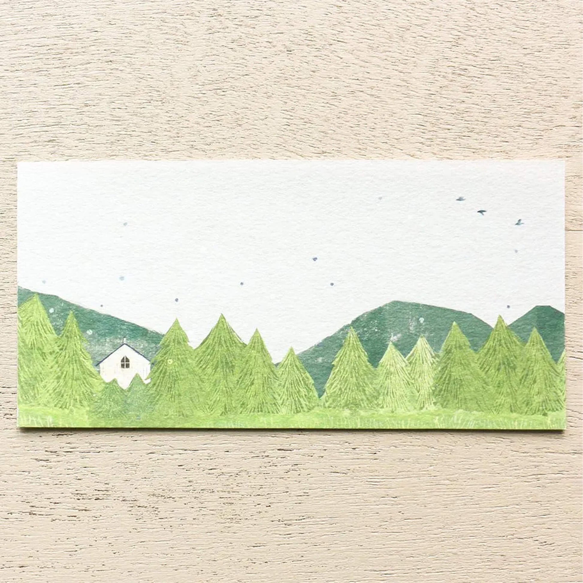 Cozyca Ippitsusen Letter Pad - Yama - Ippitsusen