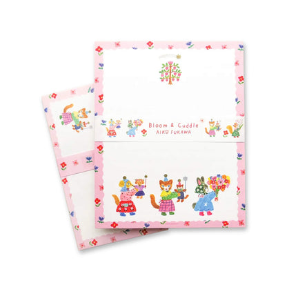 Cozyca Letter Set - Bloom & Cuddle - Letter Writing Sets