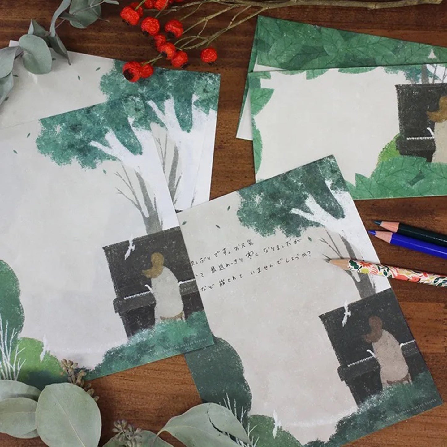 Cozyca Letter Set - Forest Tune - Letter Writing Sets