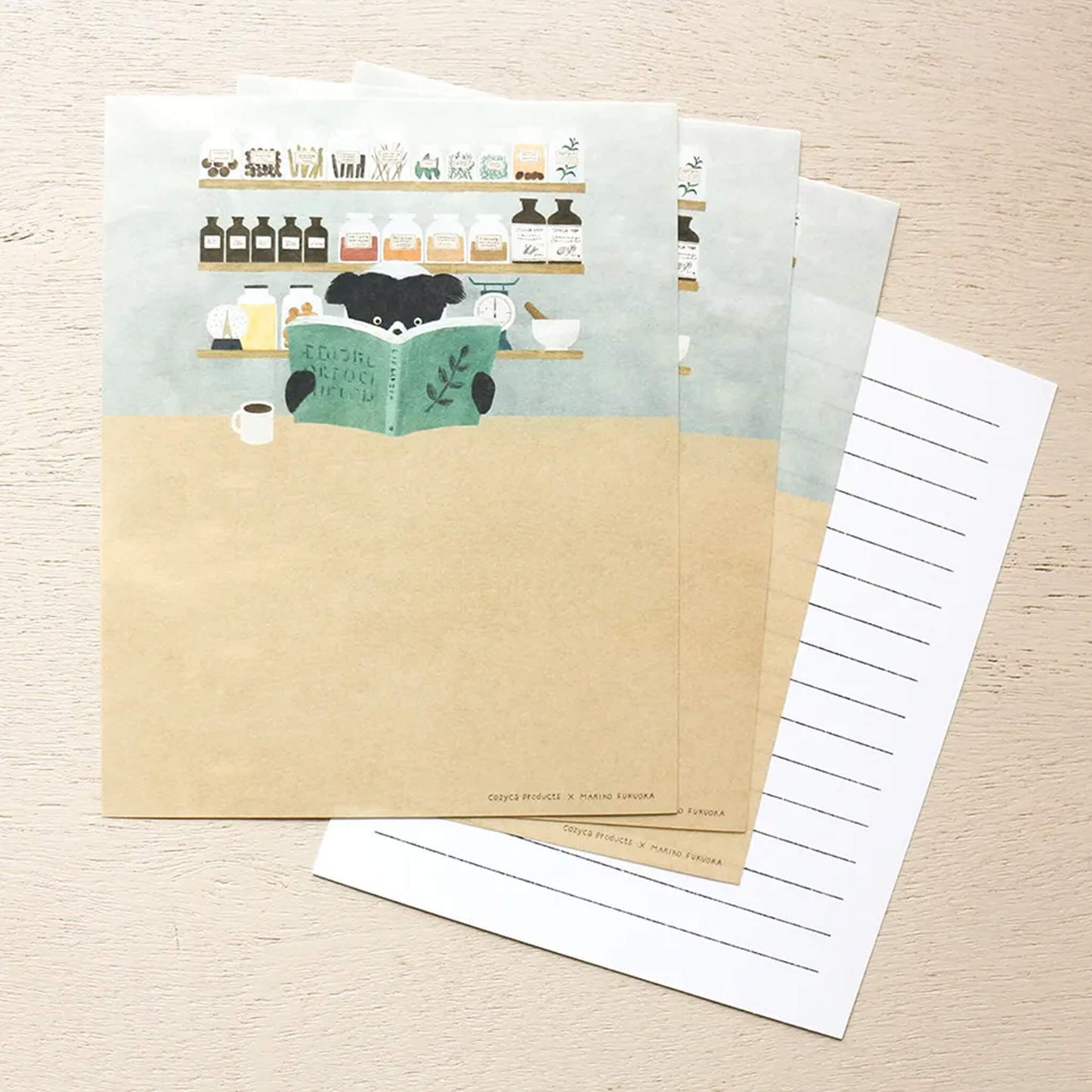 Cozyca Letter Set - Indri’s Pharmacy - Letter Writing Sets