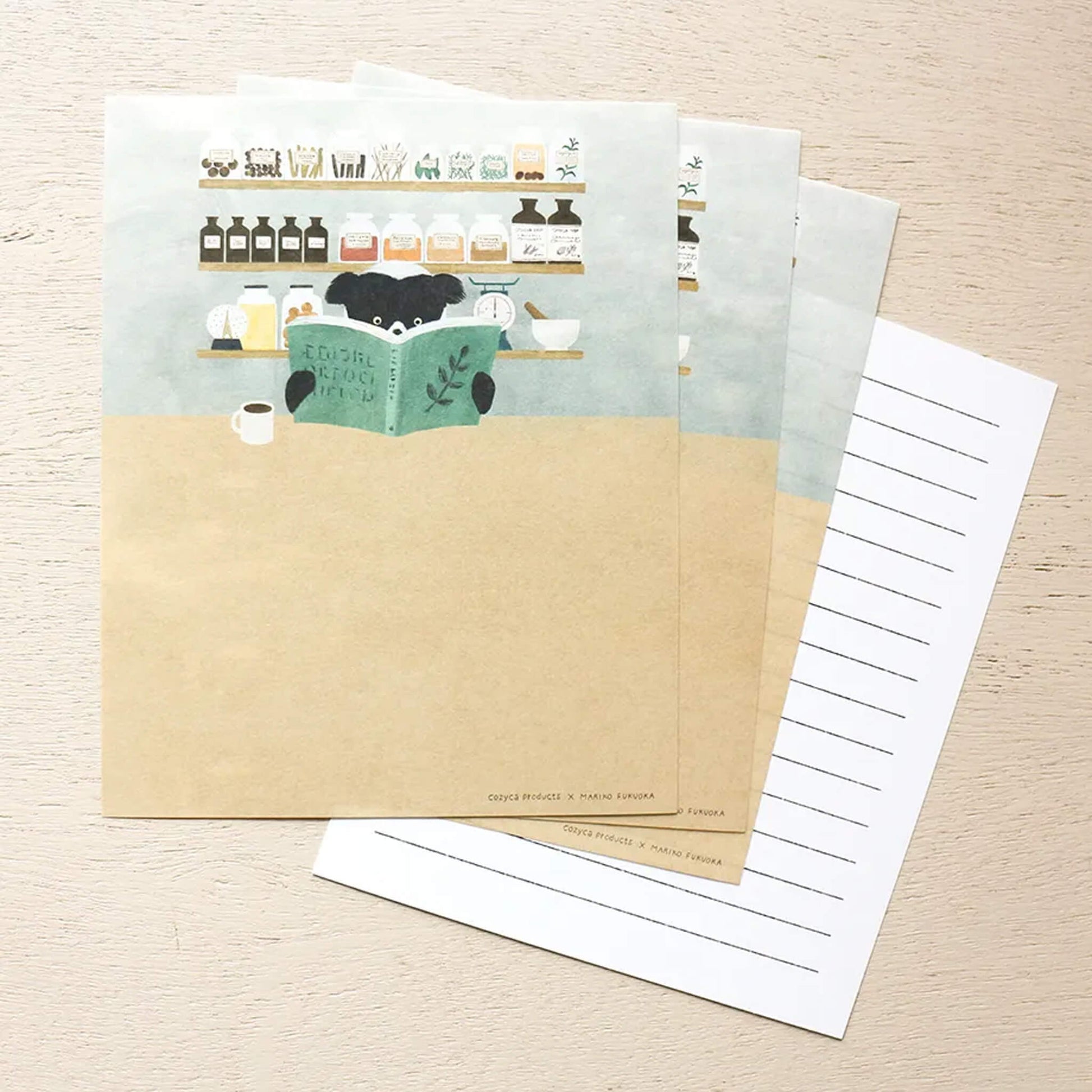 Cozyca Letter Set - Indri’s Pharmacy - Letter Writing Sets