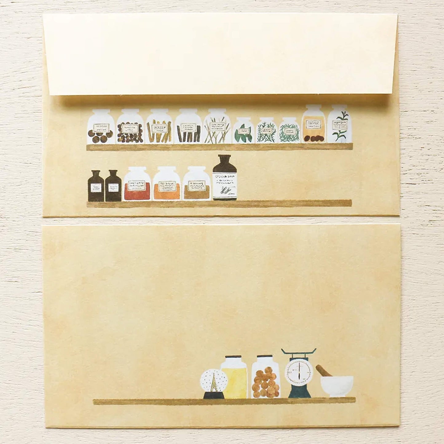 Cozyca Letter Set - Indri’s Pharmacy - Letter Writing Sets