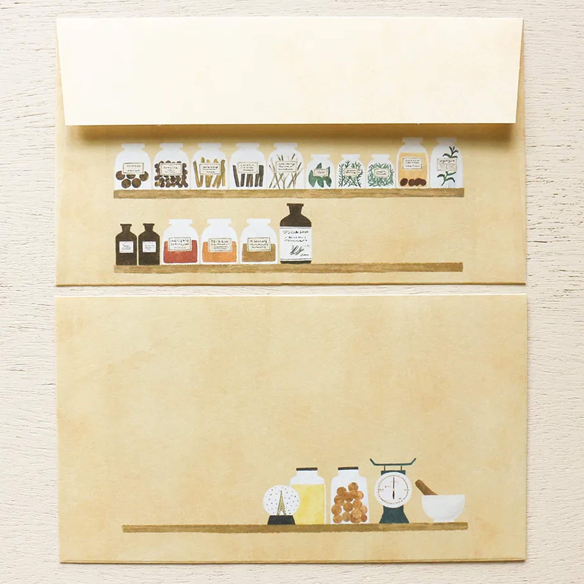 Cozyca Letter Set - Indri’s Pharmacy - Letter Writing Sets