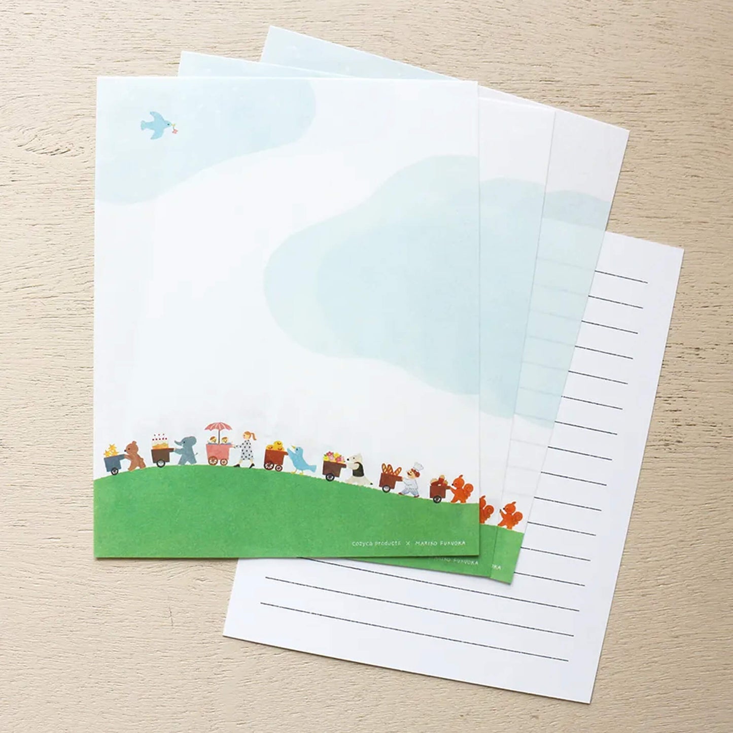 Cozyca Letter Set - Let's Carry - Letter Writing Sets