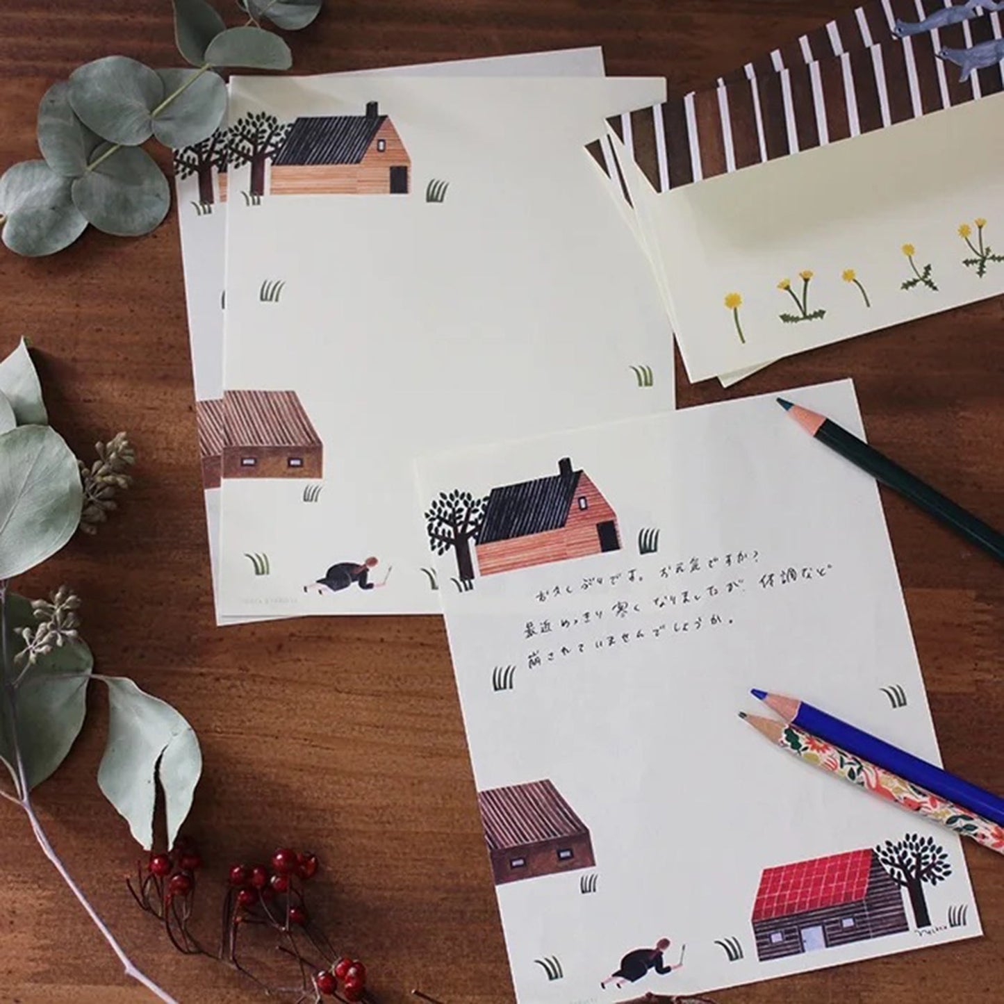 Cozyca Letter Set - Looking for a Cat - Letter Writing Sets