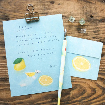 Cozyca Letter Set - The Long - Awaited Lemonade - Letter Writing Sets