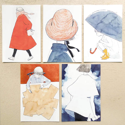 Cozyca Postcard Set - Until Next Time - Postcards