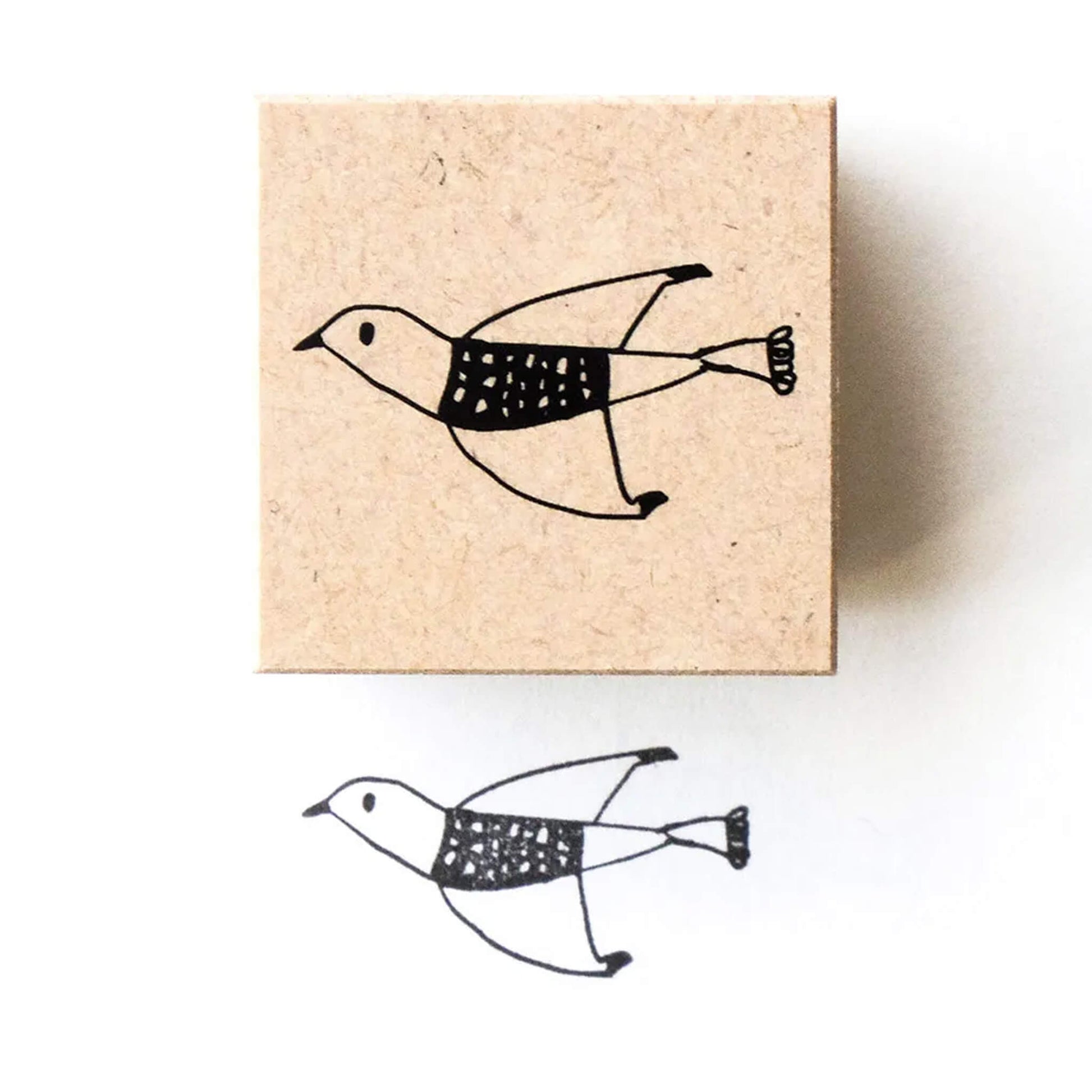 Cozyca Rubber Stamp - Birdplane - Rubber Stamps