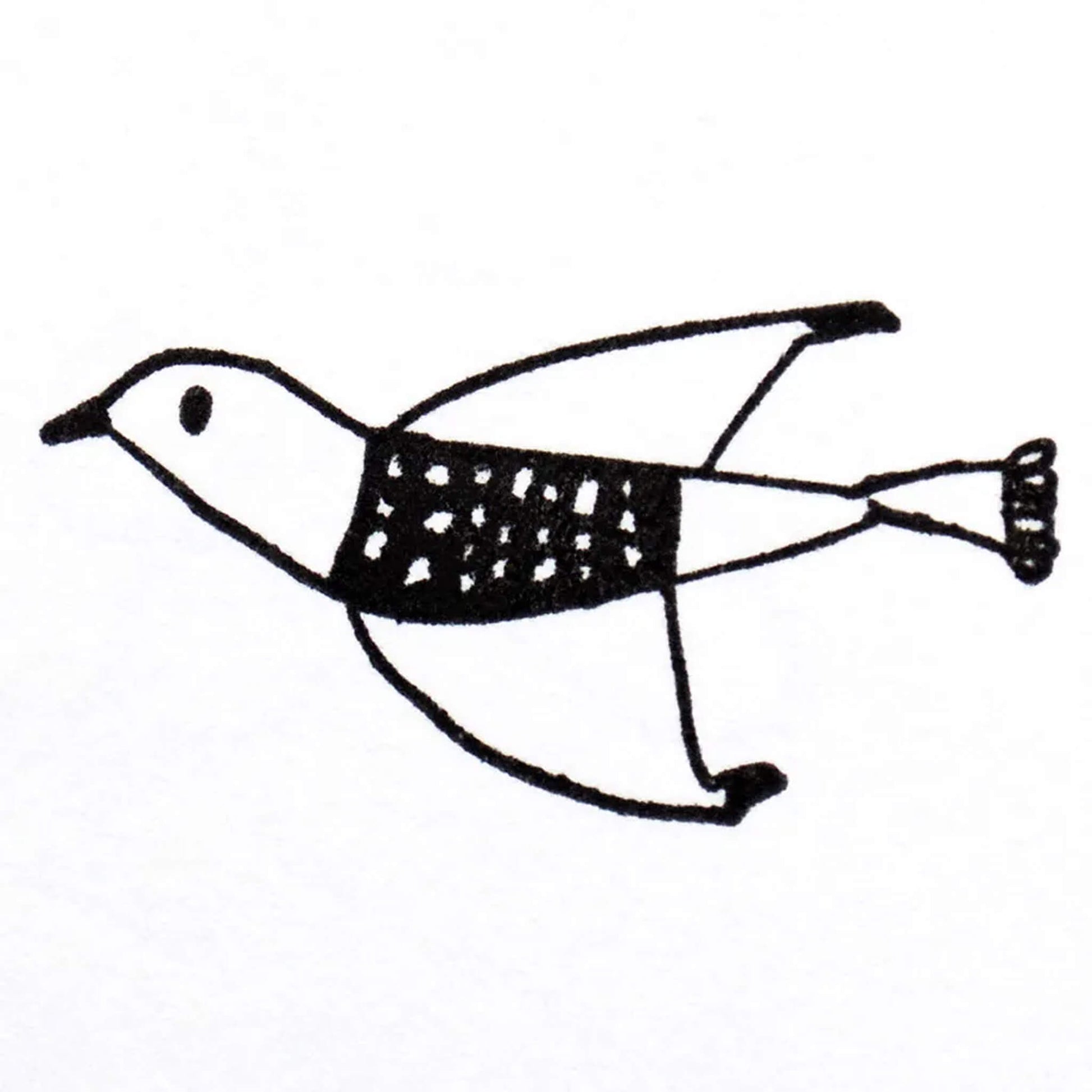 Cozyca Rubber Stamp - Birdplane - Rubber Stamps
