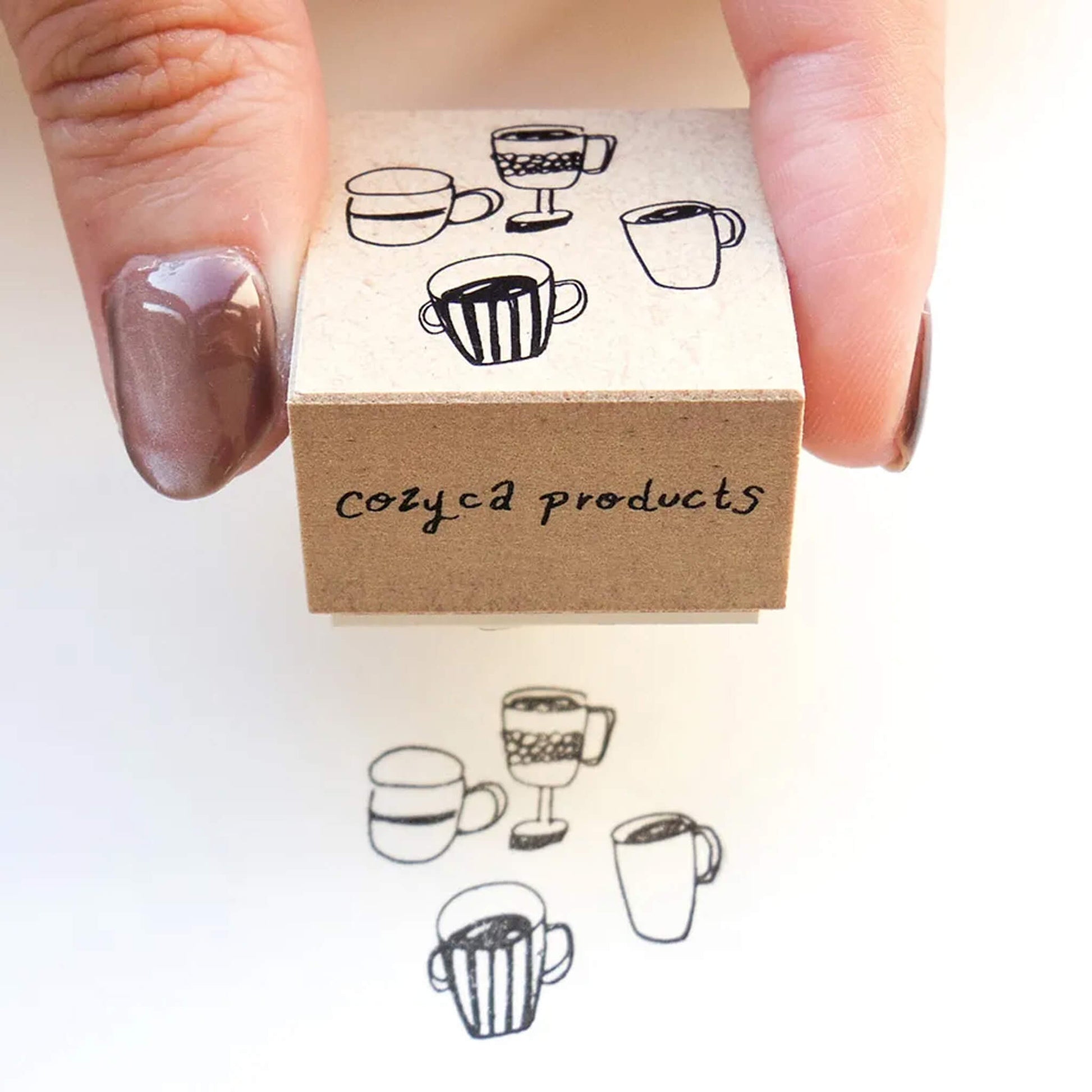 Cozyca Rubber Stamp - Chill - Rubber Stamps
