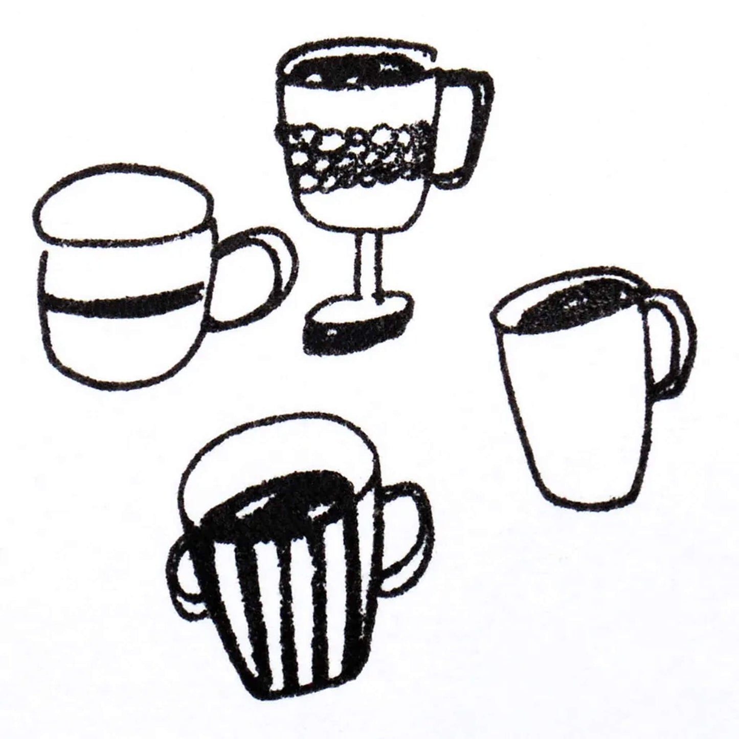 Cozyca Rubber Stamp - Chill - Rubber Stamps