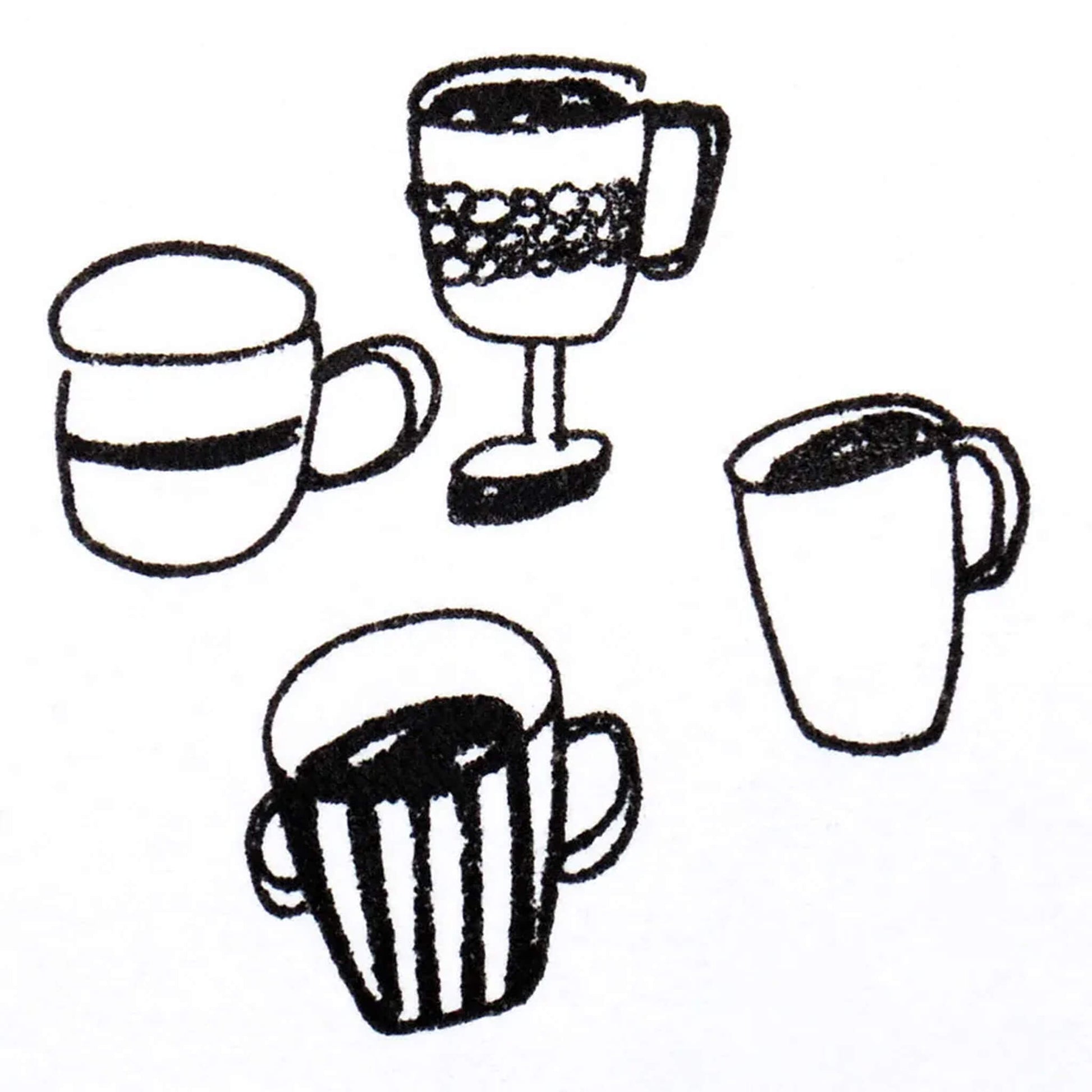 Cozyca Rubber Stamp - Chill - Rubber Stamps