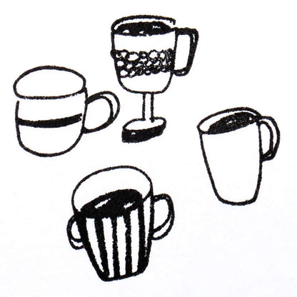 Cozyca Rubber Stamp - Chill - Rubber Stamps