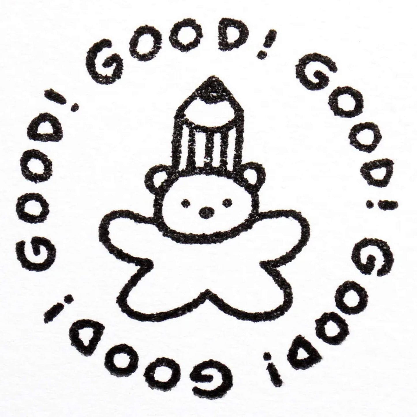 Cozyca Rubber Stamp - GOOD! - Rubber Stamps