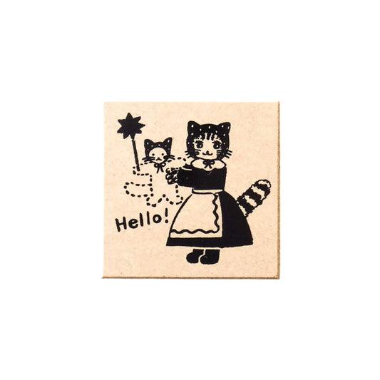 Cozyca Rubber Stamp - HELLO - Rubber Stamps