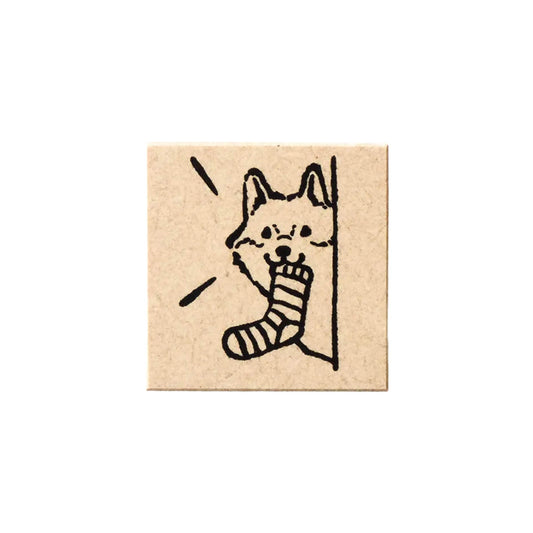 Cozyca Rubber Stamp - Mischievous Dog - Rubber Stamps