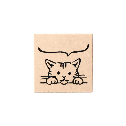 Cozyca Rubber Stamp - Mumbling Cat - Rubber Stamps
