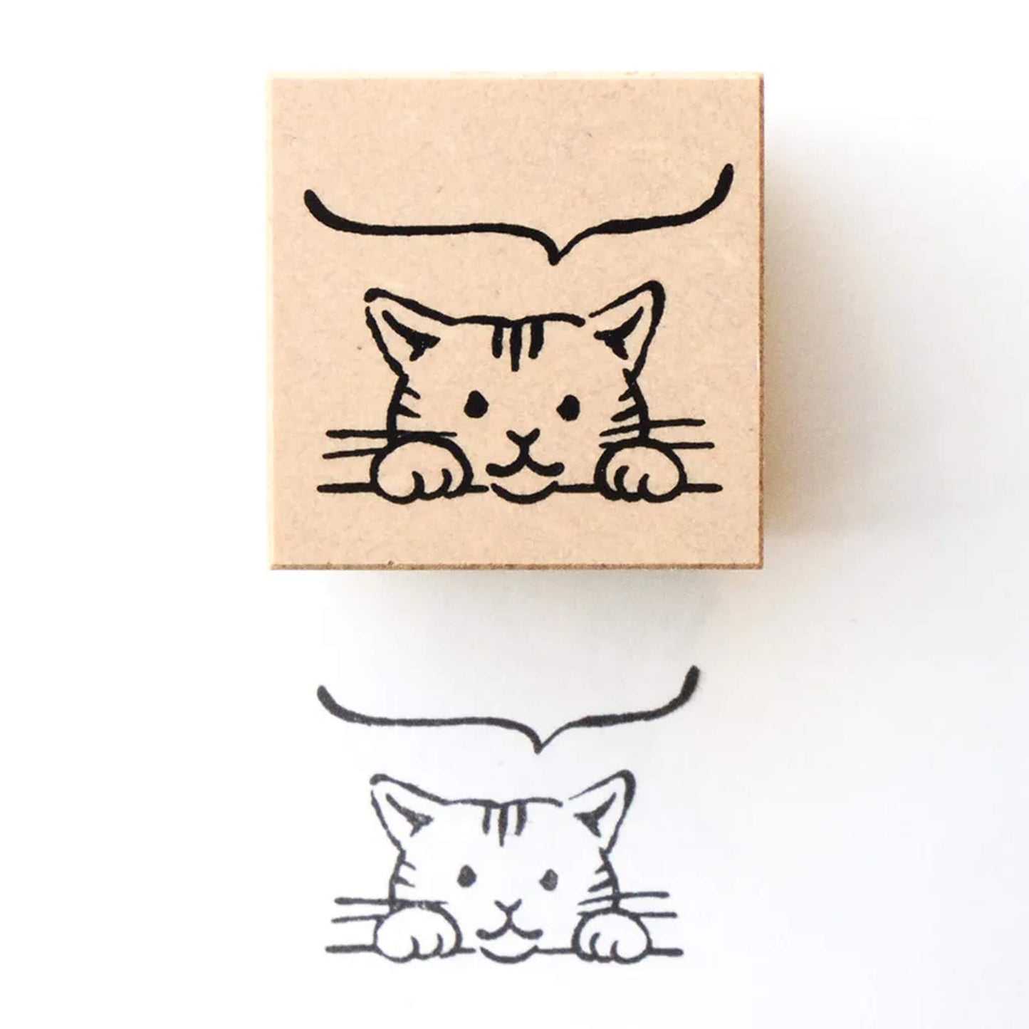 Cozyca Rubber Stamp - Mumbling Cat - Rubber Stamps