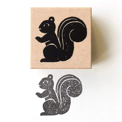 Cozyca Rubber Stamp - Squirrel - Rubber Stamps