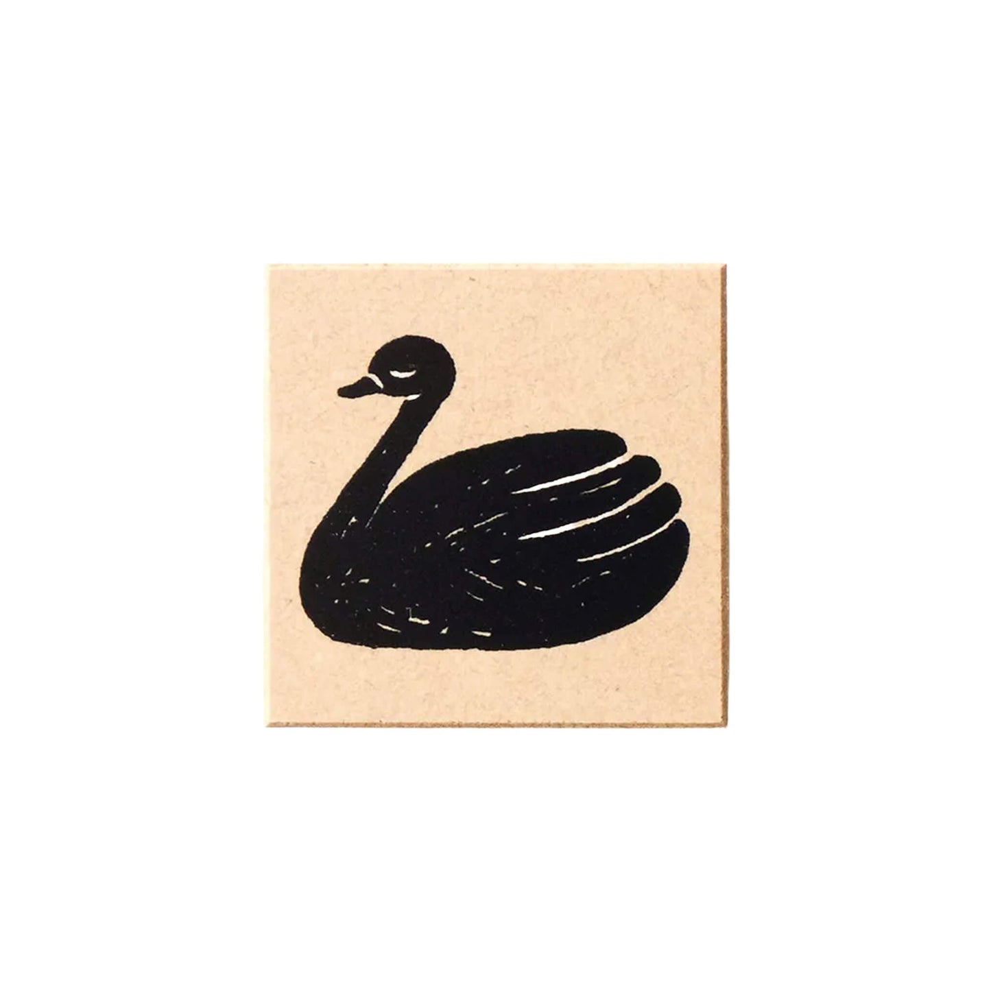 Cozyca Rubber Stamp - Swan - Rubber Stamps