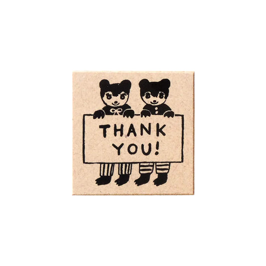 Cozyca Rubber Stamp - THANK YOU - Rubber Stamps