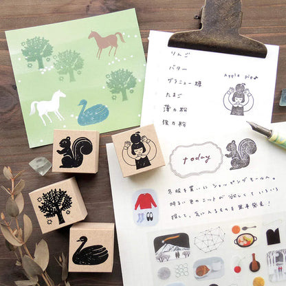 Cozyca Rubber Stamp - Tree - Rubber Stamps