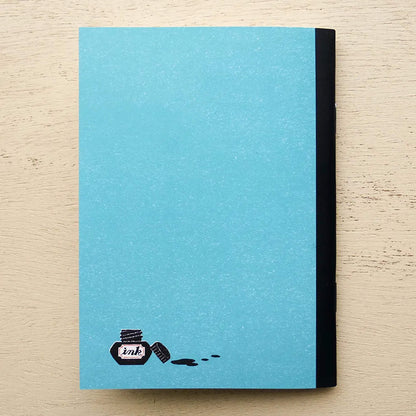 Cozyca Stamp Notebook A6 - Kuroneko Notebook - Notebooks