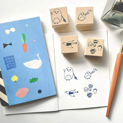 Cozyca Stamp Notebook A6 - Life Objects - Notebooks