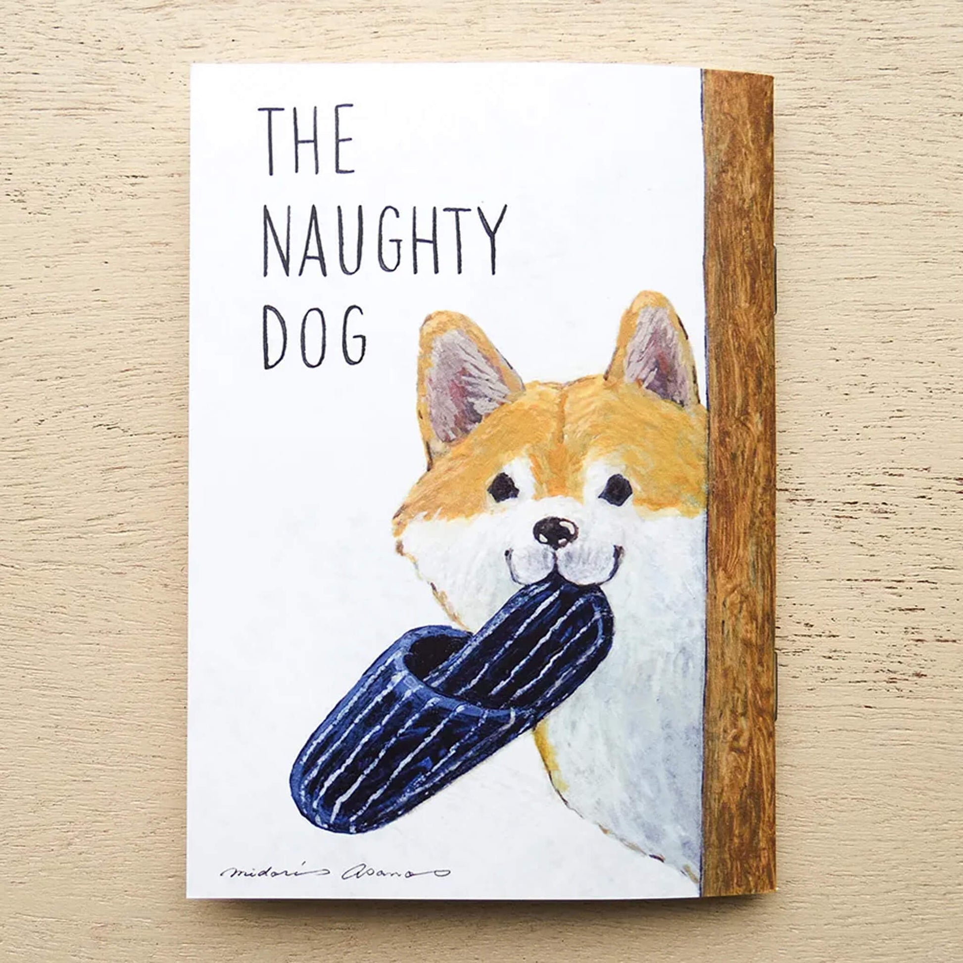 Cozyca Stamp Notebook A6 - The Naughty Dog - Notebooks