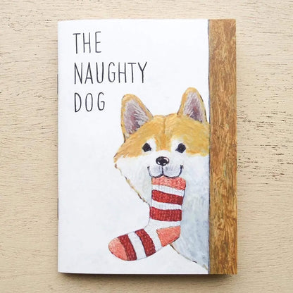 Cozyca Stamp Notebook A6 - The Naughty Dog - Notebooks