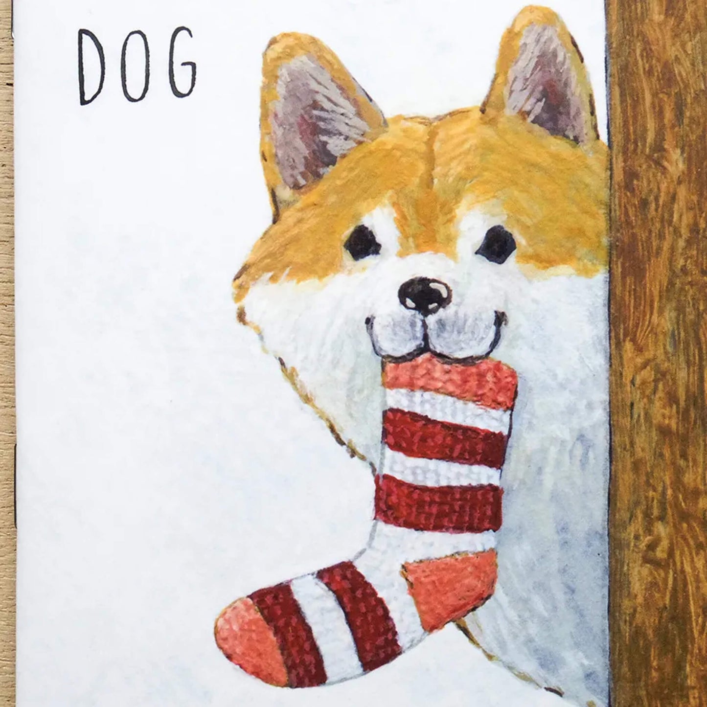Cozyca Stamp Notebook A6 - The Naughty Dog - Notebooks