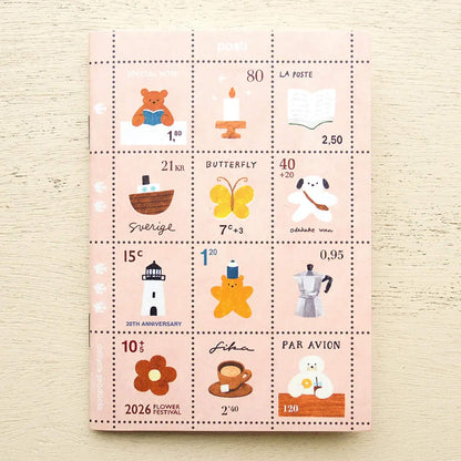 Cozyca Stamp Notebook A6 - Tiny Note - Notebooks