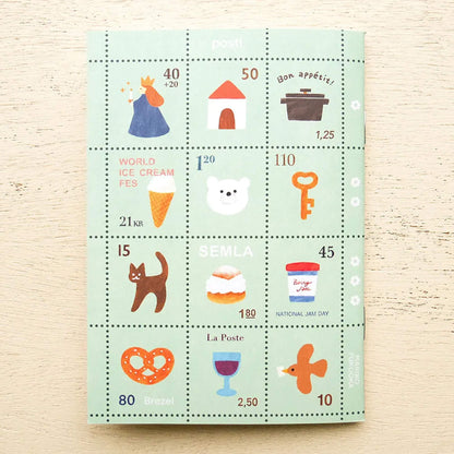 Cozyca Stamp Notebook A6 - Tiny Note - Notebooks